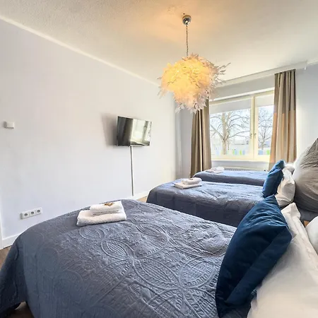 Apartamento Messenah Fuer 8 Gaeste Mit Privateingang Hanóver